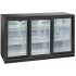Armário Refrigerado Ventilado para Latas e Garrafas com 3 Portas Deslizantes de Correr, 320 Litros, Temperaturas +1º +10º C (transporte incluído) - Refª 100162