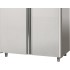 Armário Refrigerado Industrial Ventilado GN 2/1 de 2 Portas em Aço Inoxidável, Frigorífico de 1400 Litros, -2º +8º C (transporte incluído) - Refº 102586