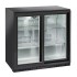 Armário Refrigerado Ventilado para Latas e Garrafas com 2 Portas Deslizantes de Correr, 201 Litros, Temperaturas +1º +10º C (transporte incluído) - Refª 100161