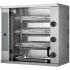 Assador de Frangos Industrial a Gás com 3 Espetos Independentes com Capacidade para 9 Frangos, 10320 kcal/h, Potência de 12000 Watts (transporte incluído) - Refª 102306