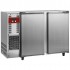 Bancada Industrial Refrigerada Ventilada com 2 Portas em Aço Inoxidável, 375 Litros, +1º +8º C (transporte incluído) - Refª 102290