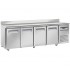 Bancada Refrigerada Ventilada com 4 Portas GN 1/1 e Alçado, +2º +8º C (transporte incluído) - Refª 102834