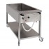 Carrinho Banho Maria, Trolley Profissional Aquecido para 3x GN 1/1 (transporte incluído) - Refª 102845
