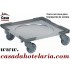 Carro para Transporte de Cestos com Base em Inox (transporte incluído) - Refª 101416