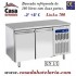 Bancada Refrigerada com 2 Portas GN 1/1 da Linha 700 com Funções HACCP, Temperaturas -2º +8º C (transporte incluído) - Refª 101522