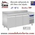 Bancada Refrigerada de 405 Litros com Alçado de 3 Portas GN 1/1 da Linha 700 (transporte incluído) - Refª 101550