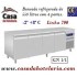 Bancada Refrigerada de 550 Litros com 4 Portas GN 1/1 da Linha 700 (transporte incluído) - Refª 101551