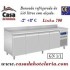 Bancada Refrigerada de 550 Litros com Alçado de 4 Portas GN 1/1 da Linha 700 (transporte incluído) - Refª 101552