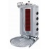 Grelhador Industrial Kebab Elétrico em Vidrocerâmica para 80 kg com o Motor em Cima, 6400 Watts (transporte incluído) - Refª 101556