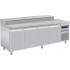 Bancada Refrigerada de 550 Litros com 4 Portas GN 1/1 e Estrutura Refrigerada para 10x GN 1/6 (transporte incluído) - Refª 101609