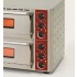Forno de Pizzas Elétrico Monofásico com 2 Câmaras Ø 430 mm, Potência de 6000 Watts, +350°C (transporte incluído) - Refª 101720