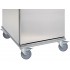 Carro / Trolley Aquecido para Transporte de Comida com Humidificação para 10 Níveis GN 2/1 ou 20x GN 1/1, Temperatura +30° + 90° C, 2000 Watts (transporte incluído) - Refª 102350