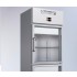 Armário Refrigerado Industrial Ventilado em Inox GN 1/1 da linha 600 de 438 Litros com 2 Compartimentos Independentes com Portas de Vidro, +3º+6º C / +3º+6º C (transporte incluído) - Refª 102368