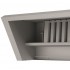 Hotte em Aço Inoxidável com Motor com Capacidade para 200 M³/h com 750x540x280 mm LxPxA (transporte incluído) - Refª 102431
