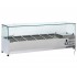 Estrutura Refrigerada Profissional GN 1/3 com Tampa em Vidro, 1500 mm, +2º +8º C (transporte incluído) - Refª 102818