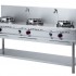 Fogão a Gás Asiático WOK de 3 Queimadores com Cortina de Água, 39000 Watts (transporte incluído) - Refª 100402