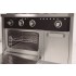Fogão Industrial a Gás de 3 Queimadores com Forno a Gás GN 1/1 e Armário, 23994 kcal/h, Potência de 27900 Watts (transporte incluído) - Refª 102095
