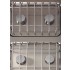 Fogão Industrial a Gás de 4 Queimadores e Forno a Gás GN 1/1, 23908 kcal/h, Potência de 27800 Watts (transporte incluído) - Refª 102079