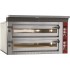 Forno de Pizzas Industrial Elétrico Trifásico Duplo de Largura Extra para 2x 6 Pizzas Ø 350 mm, 18000 Watts, +400° C (transporte incluído) - Refª 101610