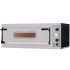 Forno de Pizza Elétrico Industrial Trifásico com Porta de Vidro para 2x Pizzas Ø 350 mm, 5000 Watts (transporte incluído) - Refª 102855