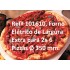 Forno de Pizzas Industrial Elétrico Trifásico Duplo de Largura Extra para 2x 6 Pizzas Ø 350 mm, 18000 Watts, +400° C (transporte incluído) - Refª 101610