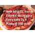 Forno de Pizzas Industrial Elétrico Trifásico Duplo de Largura Extra para 2x 9 Pizzas Ø 350 mm, 26600 Watts, +400° C (transporte incluído) - Refª 101611