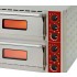 Forno de Pizza Elétrico Monofásico com 2 Câmaras para Pizzas até Ø 430 mm, 6000 Watts (transporte incluído) - Refª 101720