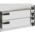 Forno de Pizzas Elétrico Profissional com 2 Câmaras Ø 350 mm (transporte incluído) - Refª 102842