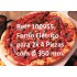 Forno de Pizzas Industrial Elétrico Trifásico para 2x 4 Pizzas Ø 350 mm, 13200 Watts, +400° C (transporte incluído) - Refª 100955