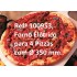 Forno de Pizzas Industrial Elétrico Trifásico para 4 Pizzas Ø 350 mm, Potência de 6600 Watts, +400º C (transporte incluído) - Refª 100953