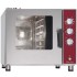 Forno Industrial Elétrico de Convecção a Vapor Trifásico Combinado para 5 Prateleiras GN 1/1, +270º C, Potência de 6000 Watts (transporte incluído) - Refª 102788