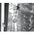 Forno Industrial Elétrico de Convecção Trifásico de 10 Níveis para Dez Tabuleiros 600x400 mm ou 10x GN 1/1 com Humidificação Automática, Potência de 14000 Watts, +270º C (transporte incluído) - Refª 102439