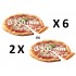 Forno de Pizzas Industrial a Gás LARGO para 6 pizzas Ø 350 mm, 15907 Kcal/h, Potência de 18500 Watts, +450º C (transporte incluído) - Refª 102719