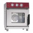 Forno Profissional Elétrico de Convecção a Vapor Monofásico Combinado para 4 Prateleiras GN 2/3, +270º C, Potência de 3000 Watts (transporte incluído) - Refª 102793
