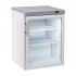Armário Refrigerado Profissional de 200 Litros, Frigorífico Ventilado Branco com Porta de Vidro, +2º +10º C (transporte incluído) - Refª 102947