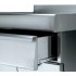 Bancada de Elemento Neutro Table Top com Zona de Preparação em Aço Inoxidável e Gaveta para Cubas GN 2/1 até 150 mm de Profundidade, Dimensões de 700x650x280/380 mm LxPxA (transporte incluído) - Refª 100048