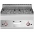 Grelhador Industrial a Gás de Pedra Lávica, Grill Profissional da Churrasqueira com 2 Zonas, Potência de 11000 Watts (transporte incluído) - Refª 100042