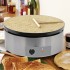 Máquina de Crepes Profissional Elétrica, Crepeira de Ø 400 mm, 3600 Watts (transporte incluído) - Refª 101287