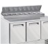 Mesa de Preparação de 3 Portas GN 1/1 com Estrutura Refrigerada (transporte incluído) - Refª 102828