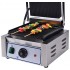 Grelhador Elétrico Profissional com Placa de Grelhar do Grill Canelada, 1800 Watts (transporte incluído) - Refª 102934