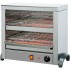 Torradeira Industrial Profissional Monofásica de 2 Pisos com Temporizador e 6 Pinças Incluídas, 2700 Watts (transporte incluído) - Refª 100296