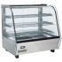 Vitrina Panorâmica Aquecida Ventilada com 3 Prateleiras Removíveis e Sistema de Humidificação para Pastelaria, Temperatura 30º +90º C, 1100 Watts (transporte incluído) - Refª 102802